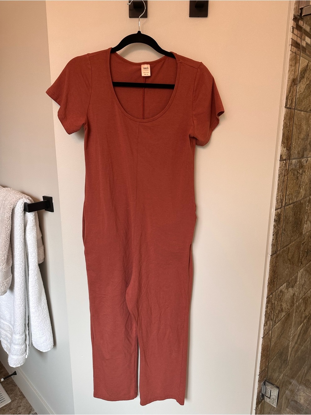 Smash + Tess Short Sleeve Scoop Neck Romper